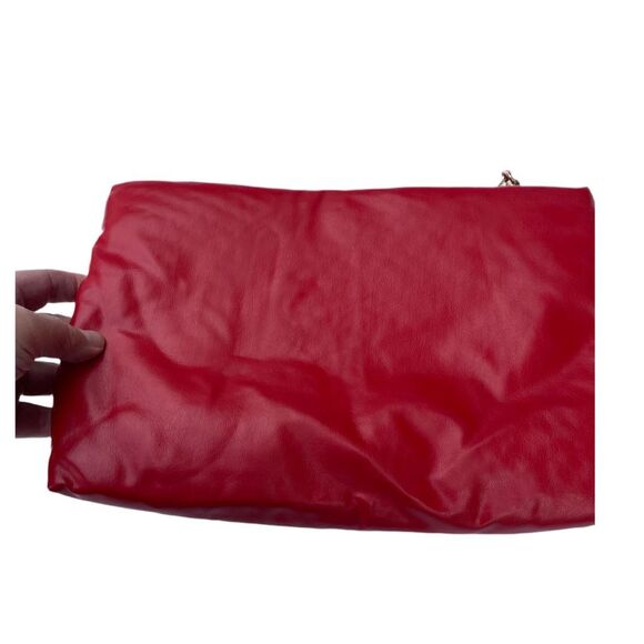 Vintage red faux leather Holiday Fair Inc crossbody bag - Picture 8 of 9